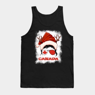 Canada girl, Canadian Christmas gift , Regalo Navidad Canada Tank Top